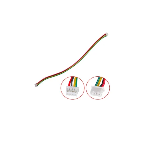 연호전자 4핀 케이블 1.25mm 피치 15cm 양방향 1대N, 15cm, 1개