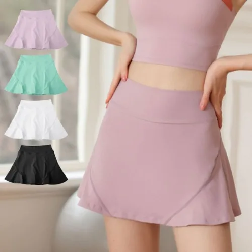 휴가룩 트레이닝 치마 A라인 데일리 스커트