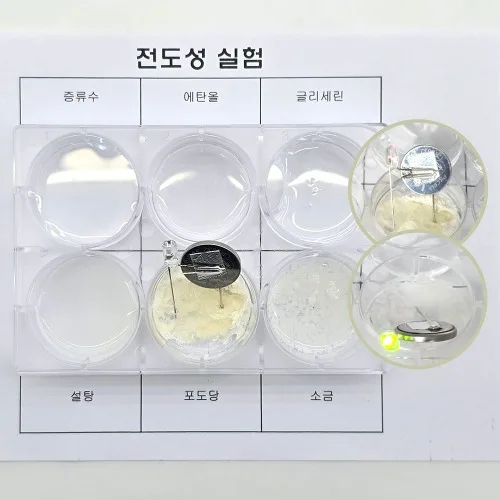 전도성 실험 (이온결합 공유결합) (1인용)