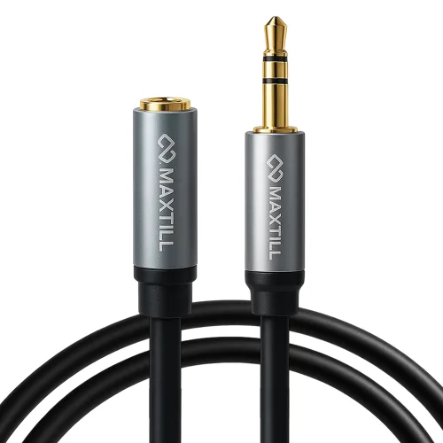 맥스틸 AUX 3.5mm 스테레오 연장 케이블 1m, 혼합색상, 1개, MC-FS
