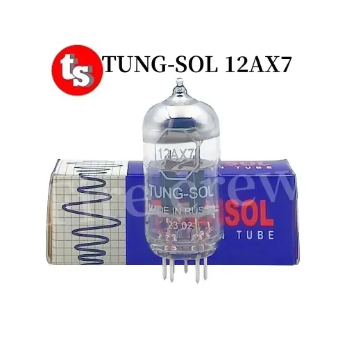 TUNG-SOL 진공관 12AX7 교체용 ECC83 B759 6N4 7025 5751 HIFI 오디오 밸브 전자관 앰프 DIY