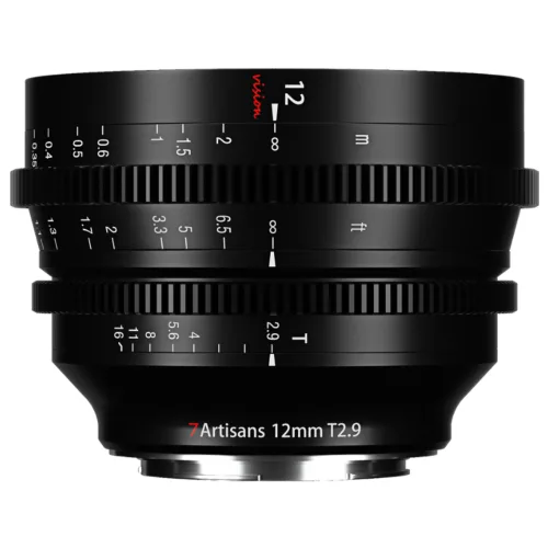 7장인 12mm T2.9 광각 렌즈 캐논 소니 니콘 후지 파나소닉 올림푸스, 파나소닉 L