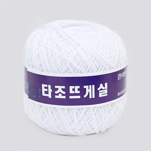 [앵콜스] 타조 구정 뜨개실 레이스실