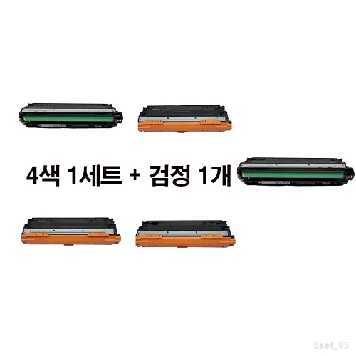 [MOA 재생토너] HP Color LJ Enterprise M750xh 5색set, 1세트, 5색