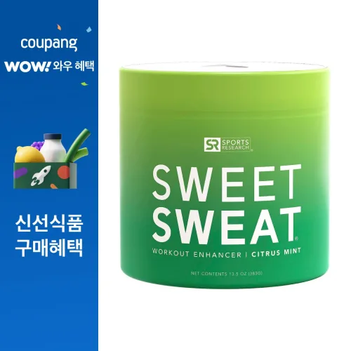 스포츠리서치 스위트 스웨트 워크아웃 인핸서 시트러스 민트, 1개, 383g
