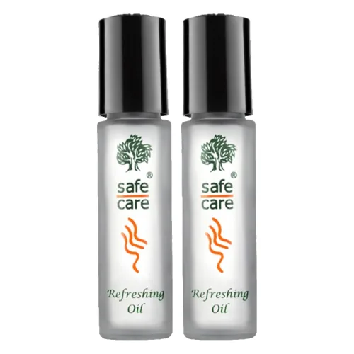세이프케어 리프레싱 롤러 오일, 10ml, 2개