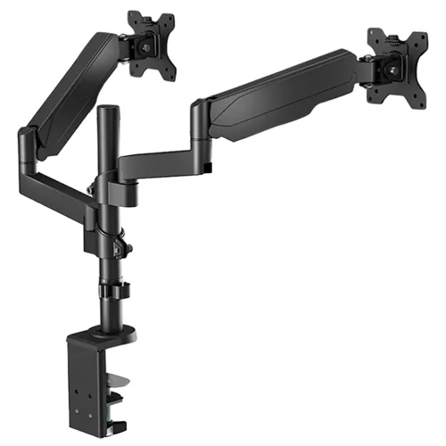 엘디엘마운트 모니터암 APL-FLEX FIT P1 DUAL, 블랙, 1개