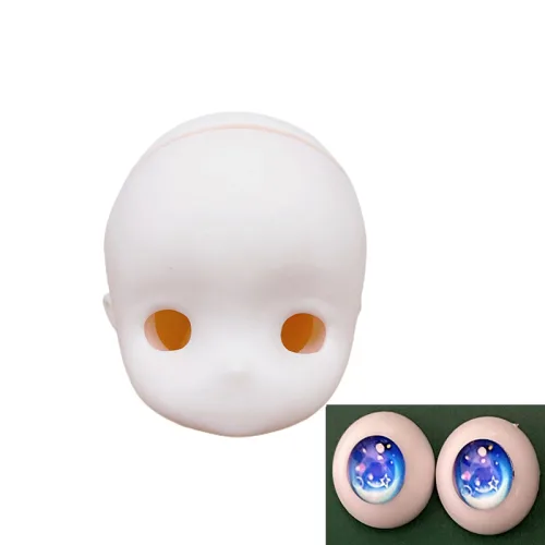 애니메이션 얼굴 인형 머리 DIY 메이크업 또는 전체 1/6 Bjd 소녀 장난감 선물 30cm