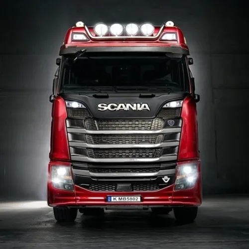 스카니아 대형트럭 견인 트레일러 RC카 견인차, 2. 그레이 헤드 + 견인트레일러