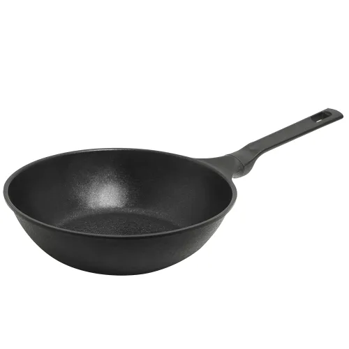 통주물 웍팬 인덕션 IH용 궁중팬, 1개, 28cm