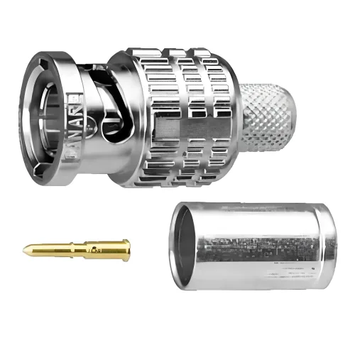 카나레 CANARE BCP-A5 20개 75옴 BNC 커넥터 압착식, 1개, BCP-A5