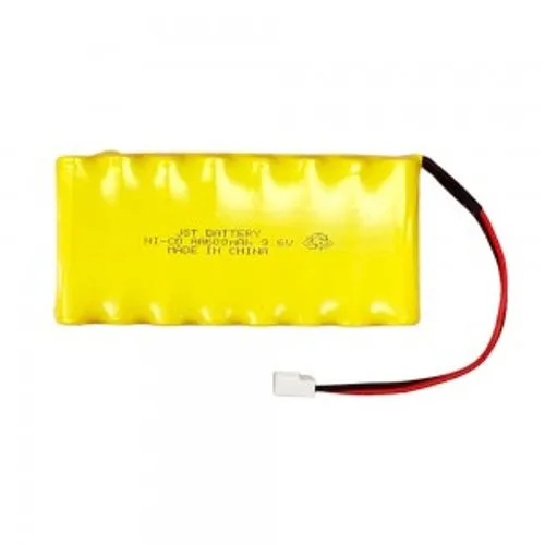 [예비전원 소방용배터리] JST Ni-CD 1x8 9.6V 600mAh, 1개