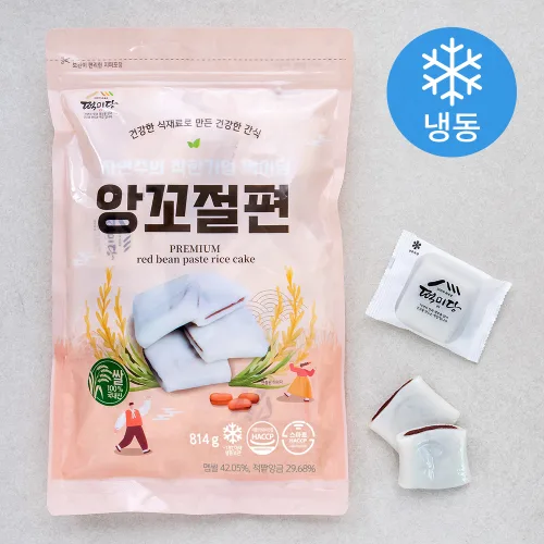 떡미당 앙꼬 절편 (냉동), 814g, 1개입, 1개