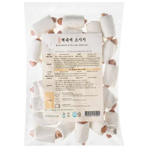 가예 떡속에 소시지 1Kg, 3개, 1kg