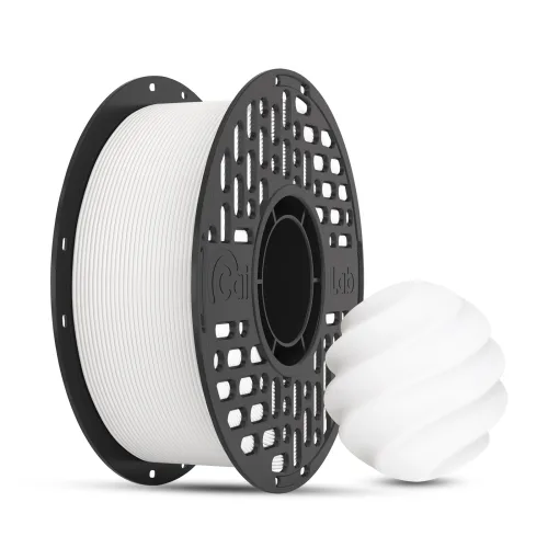CaiLab 고강도 고탄성 PLA+ 3D 프린터 필라멘트 1.75mm 노즐 막힘 없는 선경 안정성 1kg | 뱀부랩 3D 프린터(P1S, P2S, A1, H2D등) 호환, 흰색, (PLA)