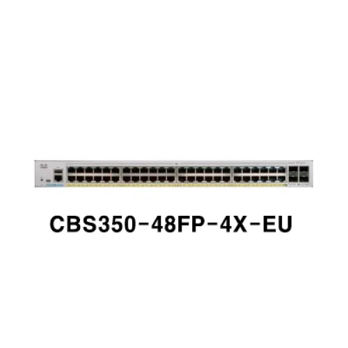 시스코 CBS350-48FP-4X-EU POE48포트 10G 4SFP+광포트 스마트 스위치허브, CBS350-48FP-4X-EU, 1개