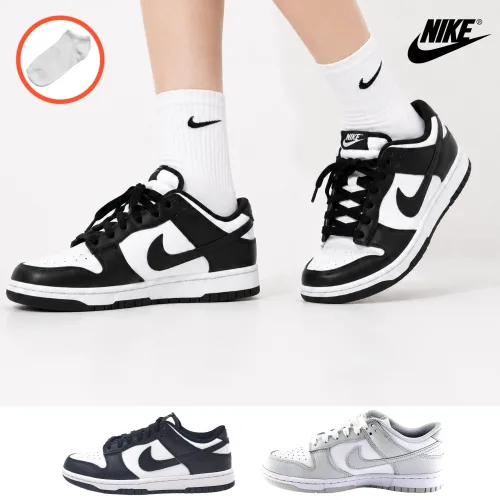(NIKE 매장정품) 나이키 덩크로우 운동화 런닝화 신발 범고래 여성 남성 러닝화 스니커즈 잇에이블 양말