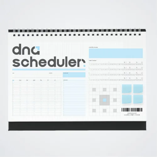 dna 월간 스케줄러 플래닝 캘린더 달력, 1개