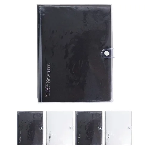 OXFORD 노트 CC 블랙앤화이트 저널노트 B5 M 66p, 랜덤발송, 5개