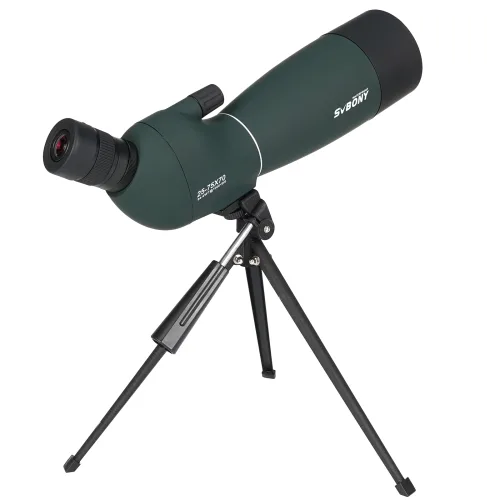 SVBONY SV28 PLUS 망원경 50/60/70/80/100mm 스포팅 스코프 단안경 고배율 단망경 고성능 필드스코프 bak4 만안경 방조 방수 탐조 자연 관찰 풍경 촬영, 70mm