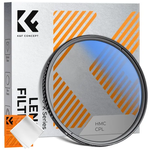 K&F CONCEPT Nano-K 슬림 다층 코팅 CPL필터, 1개, 77mm