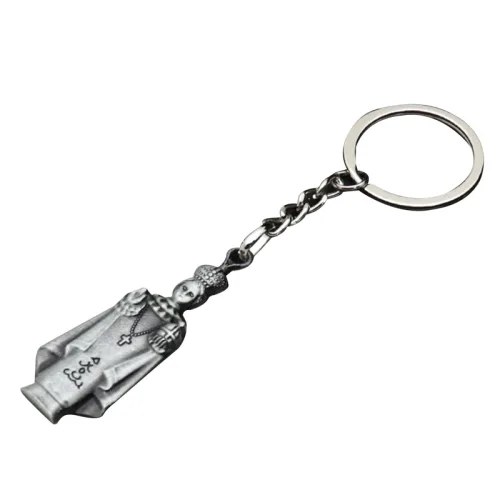 크리스천과 크로스 키체인 메탈 홀리  가톨릭 펜던트 종교적 걸이 장식품과 핸드메이드 DIY 자동차 키체인 G 호환