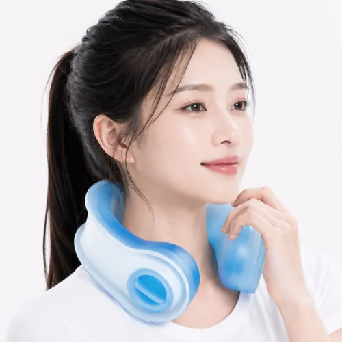 OBP 대용량 냉각 아이스 넥쿨러 넥밴드 쿨링 얼음목걸이, 1개, 블루
