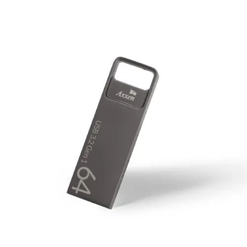 액센 Square USB3.2 Gen1 메탈타입 USB메모리 SK31, 64GB, 1개