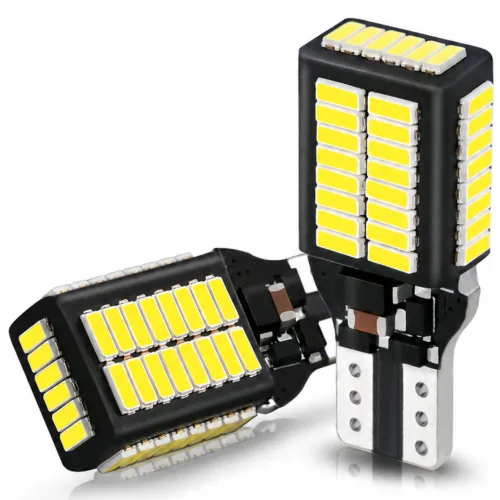 자동차 LED 후진등, 후진등, 후진 조명, W16W 흰색, 1 세트, 1세트, T15