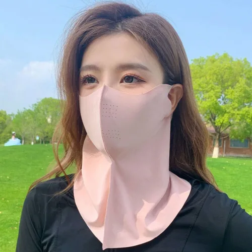 효과적인 위한 마스크 3D아이스실크 넥페이스가드 KC인증 등산 자외선차단을 골프 야외활동 낚시 운전, 3개, 상세페이지 참조