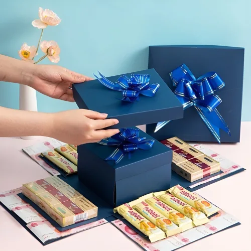 서프라이즈 선물 박스 어린이 부모님 생일 기념일 깜짝 이벤트 상자 5단 포장