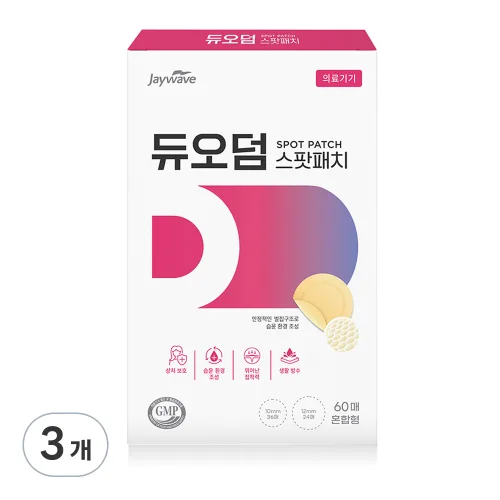 듀오덤 스팟패치, 60개입, 3개