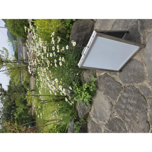 쓰고 지울수있는 A자 스텐 철제 입간판 (양면), 1개, 소 550*400