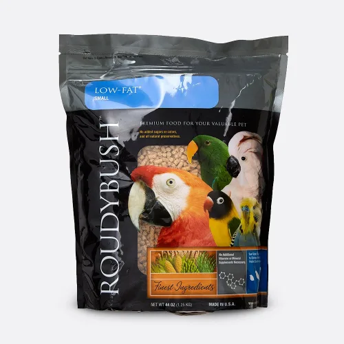 라우디부쉬 로우팻 앵무새 저지방 펠릿 1.25kg 사료 먹이, 1.25kg, 1개