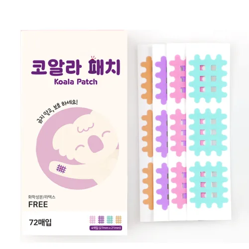 프리미엄 썸머 격자 코알라패치 국내제조, 1개, 코알라패치 72매 (혼합)
