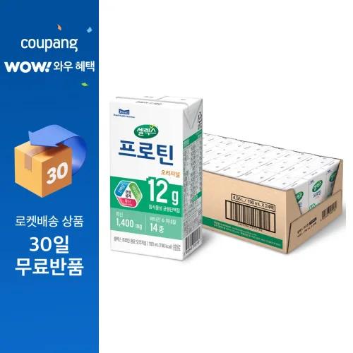 셀렉스 프로틴 오리지널, 190ml, 24개