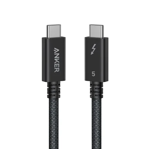 앤커 프라임 썬더볼트5 USB-C to C 240W 80Gbps 케이블 A84N1, 1개, 블랙, 1m