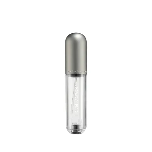 휴대용 향수병, 바닥에서 직접 충전 가능, 휘발이 적음 5ml, 1개, 회색
