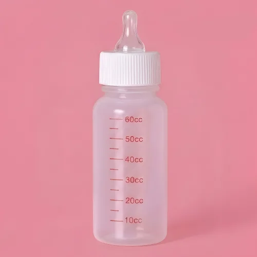 이너플리 고양이 젖병 애완동물용, 1개, 투명