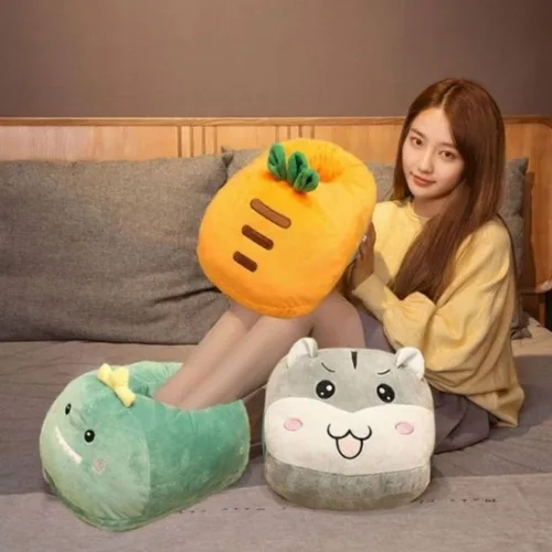홈스타일링 방석상점 발따듯쿠션 발방석 귀여운 발쿠션 깜찍한 발워머 포근한 소프트한 겨울