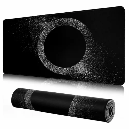게이밍 장패드 900x400mm 3mm 대형 마우스패드 블랙 디자인 데스크매트, 설계도1, 1개