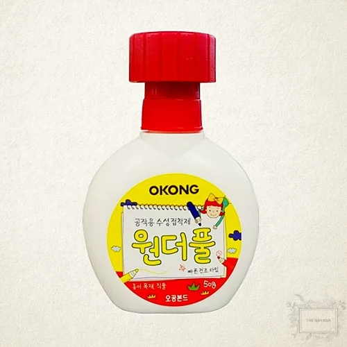 오공 목공풀 원더풀 208 50g 무독이 공작용 10개입