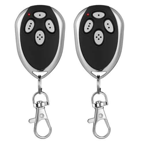 4PCS KINGDER 4채널 92MHZ 간편한 리모컨 송신기 LM123 원격 오프너 알레코 프로그래밍 키체인 게이트 433 다양한 차고 호환