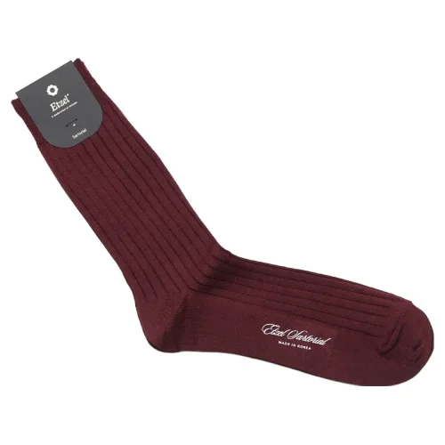 에첼 남성용 CARTER Merino Wool Rib 양말 ETS018
