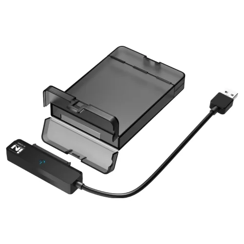 인네트워크 2.5인치 SSD / HDD USB3.0 to SATA 변환 컨버터 + 하드케이스 IN-325BX, 1개