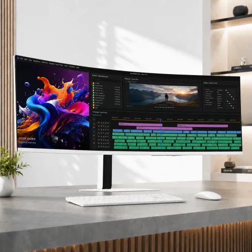 49UW199GW 5K DQHD PD65 165Hz 화이트, 무결점, 124cm