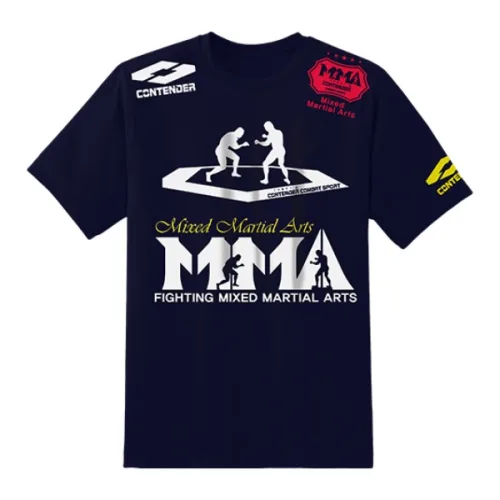 컨텐더 MMA 쿨론티셔츠 반팔 무술 격투기 운동복
