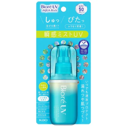 비오레 아쿠아리치 UV 선크림 미스트