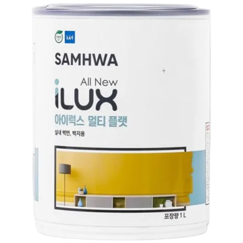 삼화페인트 아이럭스 멀티 플랫 벽지 친환경 1L