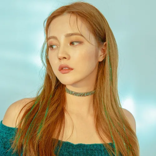 붙임머리 글리터 헤어틴셀 할로윈 파티 컨셉 룩